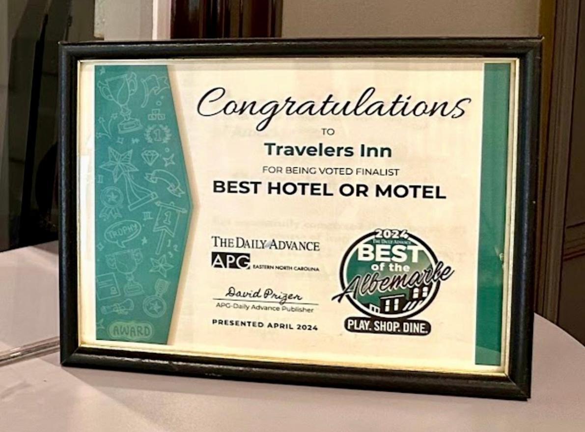 Travelers Inn Elizabeth City Exterior foto